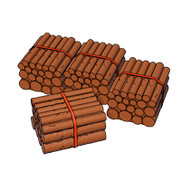3D-printed Log pile load