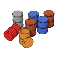 3D-printed Metal barrel load