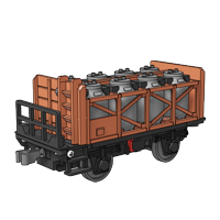 3D-printed Acid tank wagon