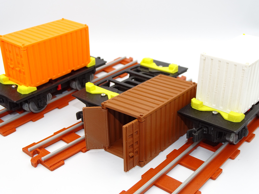 Container Train Toy Container wagon | Printed Toys
