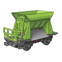 3D-printed Gravel hopper wagon