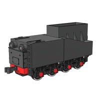 3D-printed Rigid-frame tender