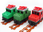 3D-printed Small electric locomotive