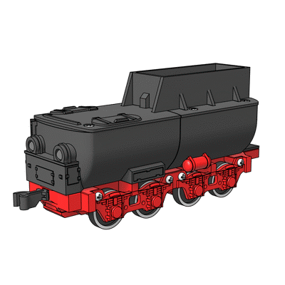 Tender beczkowy do druku 3D